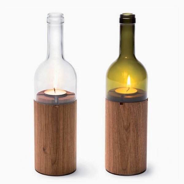 wine bottle lantern 2