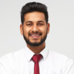Free Photo Free photo portrait of young indian top manager in t shirt and tie crossed arms and smiling on white isolated wall