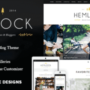 Hemlock WordPress Blog Theme