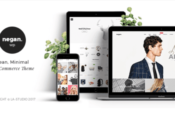 Negan Clean Minimal WooCommerce Theme