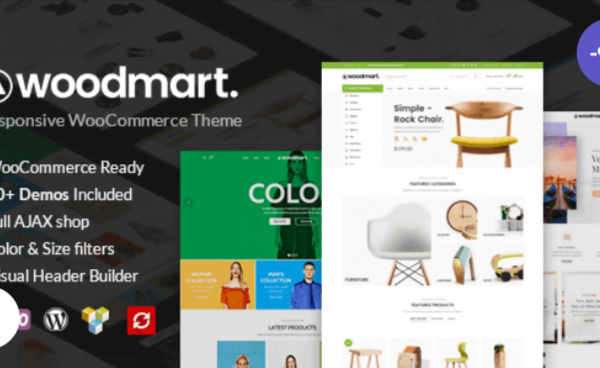 WoodMart WordPress Theme – Responsive WooCommerce Theme