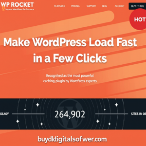 Best WordPress Performance Plugin WP Rocket