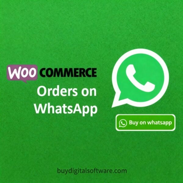 Woocommerce Orders on WhatsApp