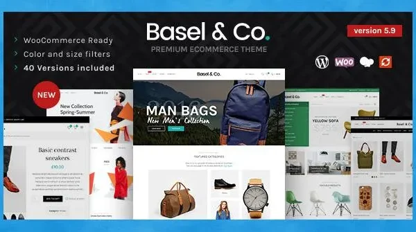 Basel WordPress Responsive eCommerce Theme