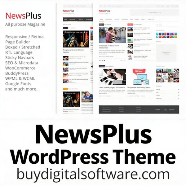 NewsPlus WordPress Theme