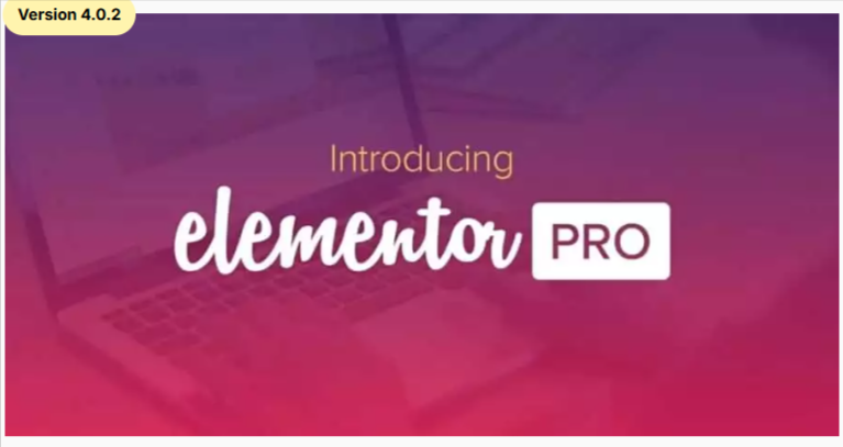 Elementor PRO WordPress Page Builder