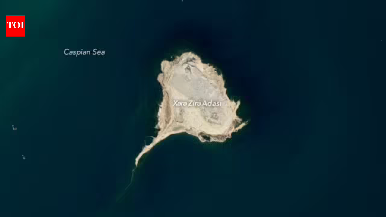 Mud volcano islands of Azerbaijan: NASA reveals a natural wonder