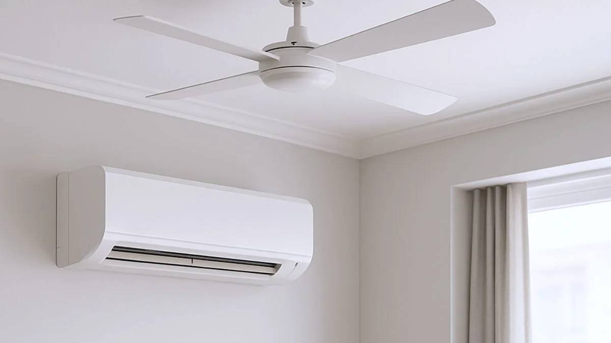 Does running AC with fan cool the room faster and reduce electricity bill?