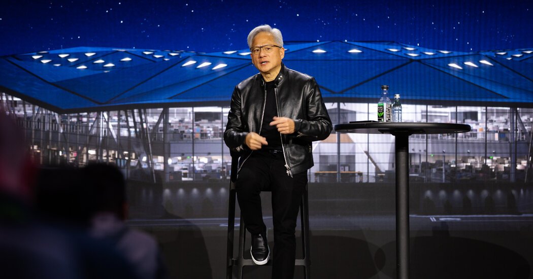 Nvidia CEO Jensen Huang Hitches Ride With Trump to China After Last-Minute Invite