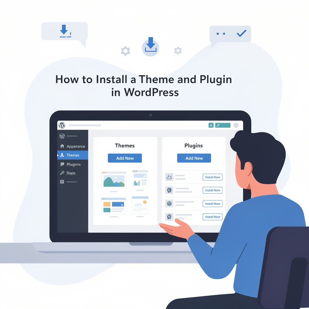 How to Install a Theme and Plugin in WordPress